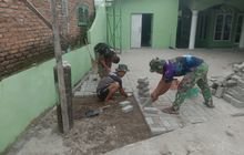 Kegiatan TNI Manunggal Membangun Desa Kodim 0201/Medan Berjalan Lancar dan Diapresiasi Warga