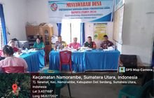 Babinsa Koramil 0201-14/PB Serka David Manulang Hadiri Musyawarah RKP Desa Uruk Gedang 2024