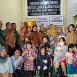 Babinsa Koramil 0201-05/MB Dampingi Kegiatan Posyandu Balita Kelurahan Madras Hulu