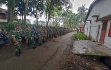 Danramil 0201-10/MM Pimpin Persiapan Laksanakan Gotong Royong Massal Normalisasi Sungai Deli