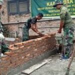 Koramil 0201-10/MM Laksanakan Rehab Rumah Tidak Layak Huni