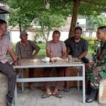Pelihara Komunikasi Dan Silaturahmi, Babinsa Koramil 0201-08/MA Komsos Dengan Security