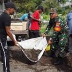 Babinsa Koramil 0201-12/HP Ciptakan Rasa Kebersamaan Gotong Royong