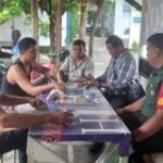 Dalam Komsosnya Babinsa Kelurahan Petisah Hulu Himbau Warga Jaga Kerukunan