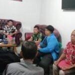 Danramil 0201-16/TM Bersama Muspika Rapat Sanggahan PAW Desa Bangun Sari Baru