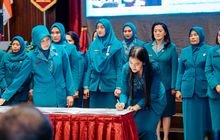 Ny Kahiyang Ayu Dikukuhkan Jadi Pembina Posyandu Kota Medan