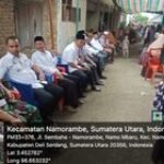Personel Koramil 0201-14/PB Melayat Kerumah Duka Tomas Kec Namorambe Almarhum H Poniman