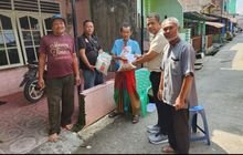 Jumat Barokah Ketua Pewarta Jenguk Sahabat Kecil Sakit