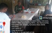 Babinsa Sertu Bambang Tatuka Laksanakan Komsos Warga Desa Gunung Berita