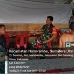 Babinsa Kopda M Soni Tambunan Komsos Jalin Silaturahmi Bersama Warga Binaan