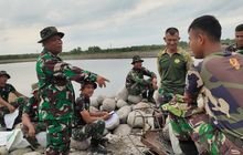 Sebulan Tinggalkan Keluarga,Tentara Wujudkan Pembangunan di Wilayah Danau Siombak