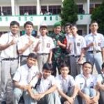 Babinsa Serka A Manihuruk & Sertu M Yusuf Monitor Kegiatan Hari Guru Sekolah Binaan