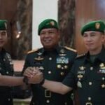 Jabatan 1 Pati dan 5 Pamen di Lingkungan Kodam Brawijaya Diserahterimakan