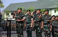 KASAD Jenderal Agus Subiyanto Pimpin Apel Kesiapan Pengamanan Pemilu 2024