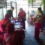 Babinsa Kelurahan Tj. Mulia Kodim 0201/MD Mendukung Posyandu Balita
