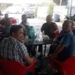 Babinsa Koramil 0201-06/MS Peltu Subiyanto Komsos Bersama Warga Binaan Warkop Senteral
