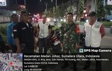 Babinsa Koramil 0201-08/MA Serda Tirto Bersama Jajaran Kelurahan Laksanakan Siaga & Patroli Wilayah