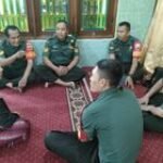 Babinsa Desa Bandar Klippa Serka Maju Santoso Komsos Pengurus Masjid Al Raudah