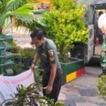 Kodim Lamongan Kirim Bantuan Untuk Palestina