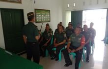 Koramil di jajaran Kodim Lamongan Jadi Sasaran Kunker Letkol Arm Ketut