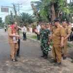 Ground Breaking Proyek Pembangunan Underpass Gatot Subroto Medan dihadiri Danramil 0201-06/MS dan Pejabat Terkait