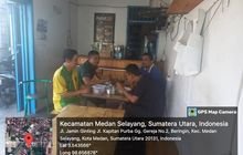 Babinsa Serda Jonveri Sijabat Komsos Bersama Warga Jalan Jamin Ginting Gg Gereja