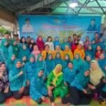 Babinsa Koramil 0201-08/MA Serda M. Zalukhu Hadiri Lomba Penilaian PKK KKBPK - KES Kelurahan Amplas