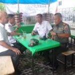 Danramil 0201-05/MB Komsos Dengan Aparatur Pemerintahan Kecamatan Medan Baru