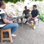 Anjangsana Ke Wilayah Binaan, Babinsa Koramil 0201-08/MA Sertu Khairuddin Gelar Komsos Bersama Warga