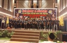 Babinsa Koramil 0201-05/MB, Kodim 0201/Medan Amankan Pelantikan Pengurus AMPI Kecamatan Maimun