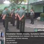 Pimpin Apel Pagi, Danramil 0201-08/MA Kapten Arh Henry Johan Berikan Pengarahan Kepada Anggota