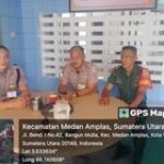 Babinsa Koramil 0201-08/MA Pelda Widodo Kunjungi Pos Jaga Security Perumahan Riviera
