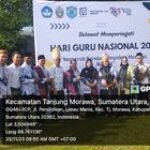 Babinsa Koramil 0201-16/TM Memperingati Hari Guru Nasional SMAN 2 Tanjung Morawa
