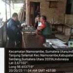 Babinsa Koramil 0201-14/PB Serka Jumiko Jalin Silaturahmi Dengan Tomas Binaan