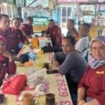 Babinsa Koramil 0201-11/MD Sertu Suparno, Komsos Bersama Anggota LPM Kelurahan Titipapan