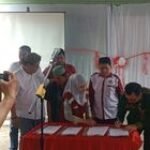 Danramil 0201-05/MB Hadiri Peringatan Sumpah Pemuda & Penyerahan Kunci Rumah Program Bedah Rumah