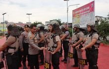 Tingkatkan Keterampilan Personil Kapolres Batu Bara Pimpim Latihan Dalmas