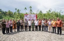 Pj Gubernur Sumut Resmikan Kantor DPRD Nias dan Berikan Sejumlah Bantuan