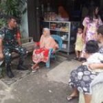 Komsos Warung Sembako, Babinsa Koramil 0201-08/MA Serka S.Siregar Beri Pengarahan Para Ibu-Ibu