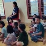 Babinsa Serda Ahmad Suyadi Kunjungi Panti Asuhan Untuk Cegah Penyebaran Covid-19
