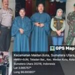 Babinsa Koramil 0201-04/MK Serma A Saragih Adakan Pengamanan Ibadah Natal Hari Kedua Diwilayah Binaan
