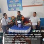 Jaga Kesolidan, Babinsa Sertu Z Nasution Komsos Bersama Kelurahan Deli Tua