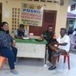 Babinsa Koramil 0201-08/MA Serda Ahmad Hasibuan Komsos Bersama Kepling
