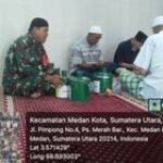 Usai Sholat Jumat, Babinsa Serma Syamsuhar Komsos Babinsa Bersama Pengurus Masjid