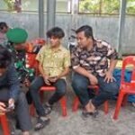 Komsos Babinsa Pelda Bambang Sumpeno Warga Lingkungan XIII