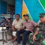 Babinsa Koramil 0201-13/PST Serma Heriyandi Siko Imbau Aktivitas Poskamling