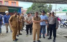 Babinsa 0201-16/Tanjung Morawa Dampingi Bupati Deli serdang Monitoring TPS Pemilihan Pilpres Serentak