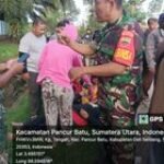 Babinsa Koramil 0201-07/MT Sertu JM Sijabat Monitor Wilayah Binaan