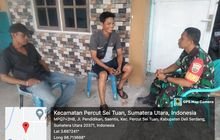 Babinsa 0201-13/PST Serda Pirman Ajak Warga Peduli Situasi Lingkungan