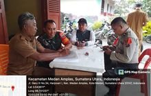 Babinsa Koramil 0201-08/MA Serda Ahmad Hasibuan Komsos Bersama Mitra Kerja